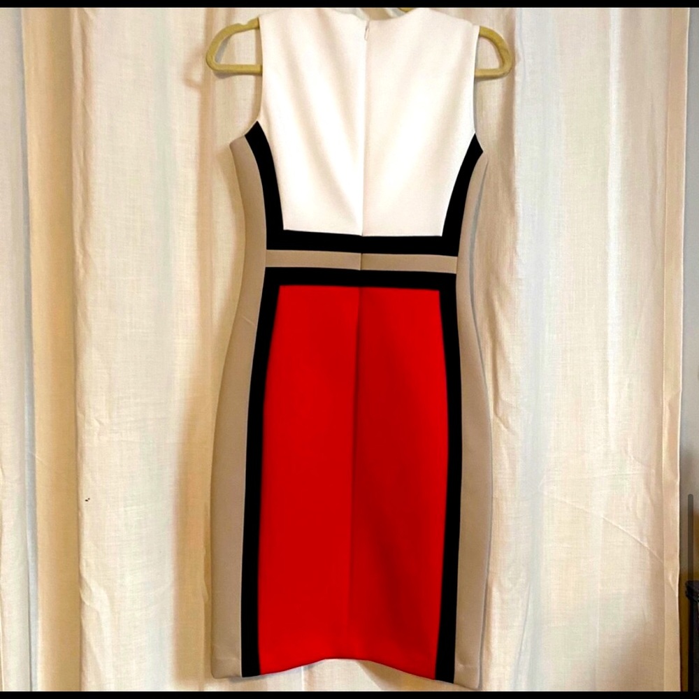 Calvin Klein Color Block Dress size 6